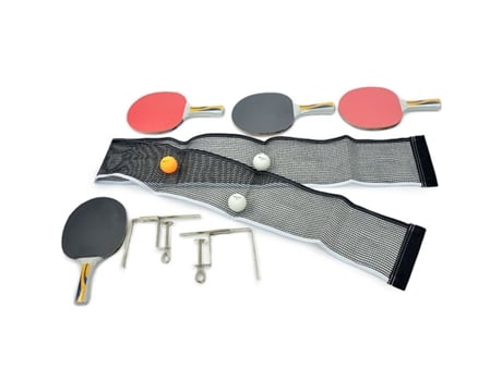 Donic Appelgren 300 Ping Pong Raquete Set 4 Raquetes 3 Bolas Rede Schildkrot