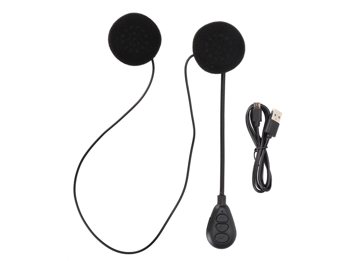 Fone de Ouvido Bluetooth para Capacete de Moto EOOCOO, Bluetooth 5.0, resposta automática