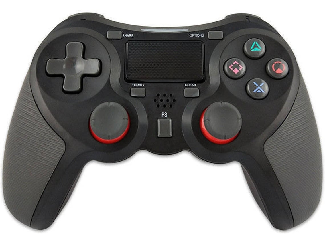 Joypad Sem Fio Gamepad Sem Fio Compatível com Playstation 4 / Playstation 3 / Joypad Touch Panel Pcpreto YIZHOOD