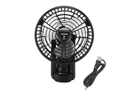 Ventilador Tripé Plegável Lanterna Led Usb 3 Modos