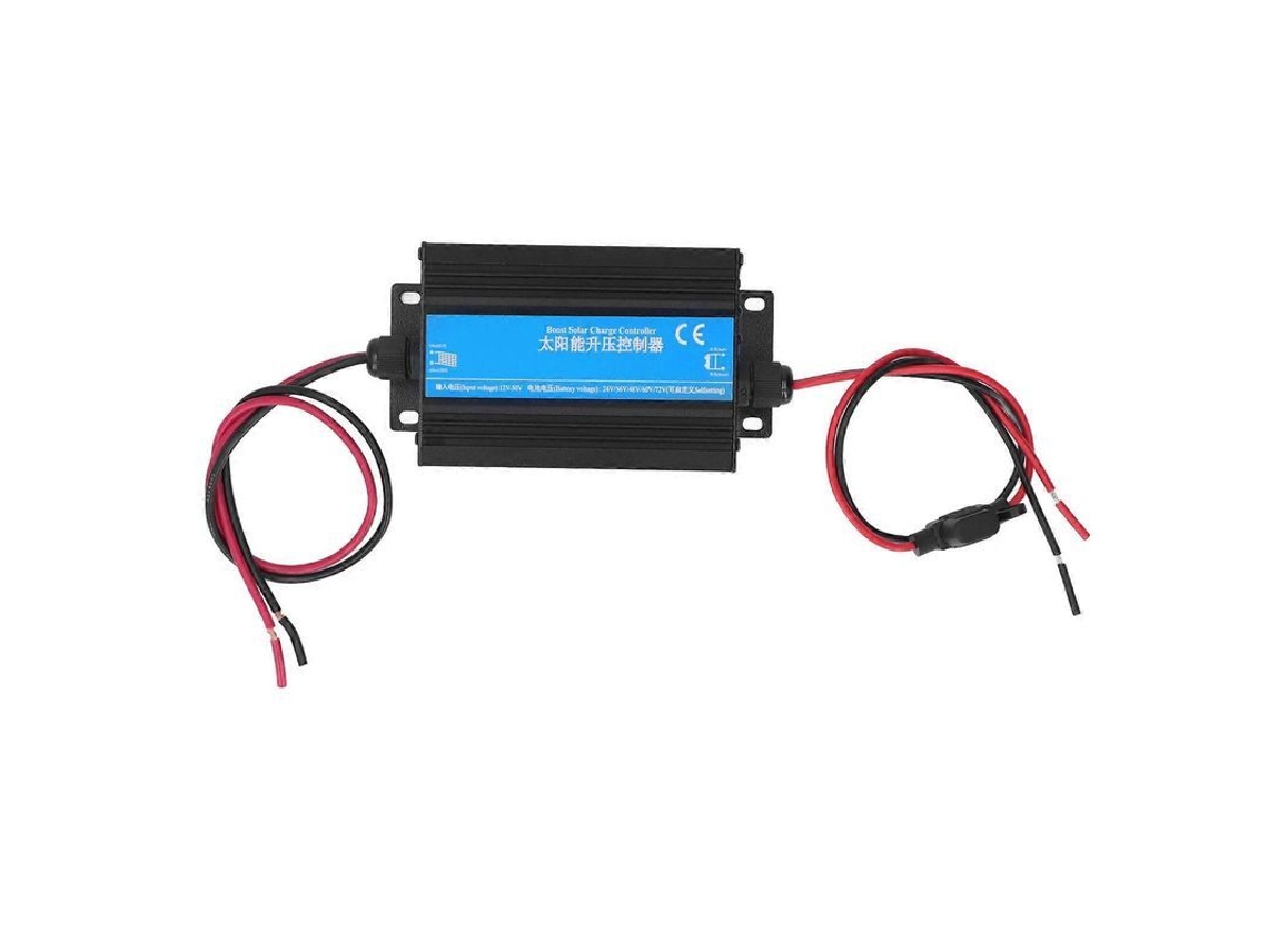 Controlador de carga solar MPPT Fasst 300W, tela digital, segurança, S/MARCA