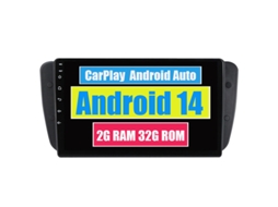 Autorrádio Multimédia Carplay ROVERONE para Seat Ibiza 6J Iv 4 2008 2015 Android Carro Rádio Bluetooth Gps Navegação