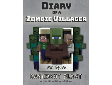 Livro Diary of a Minecraft Zombie Villager Book 1 - Basement Blast de MC Steve (Inglês)