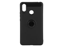 Capa de proteção TPU para Xiaomi Max3 com suporte magnético preto LAXISCREED