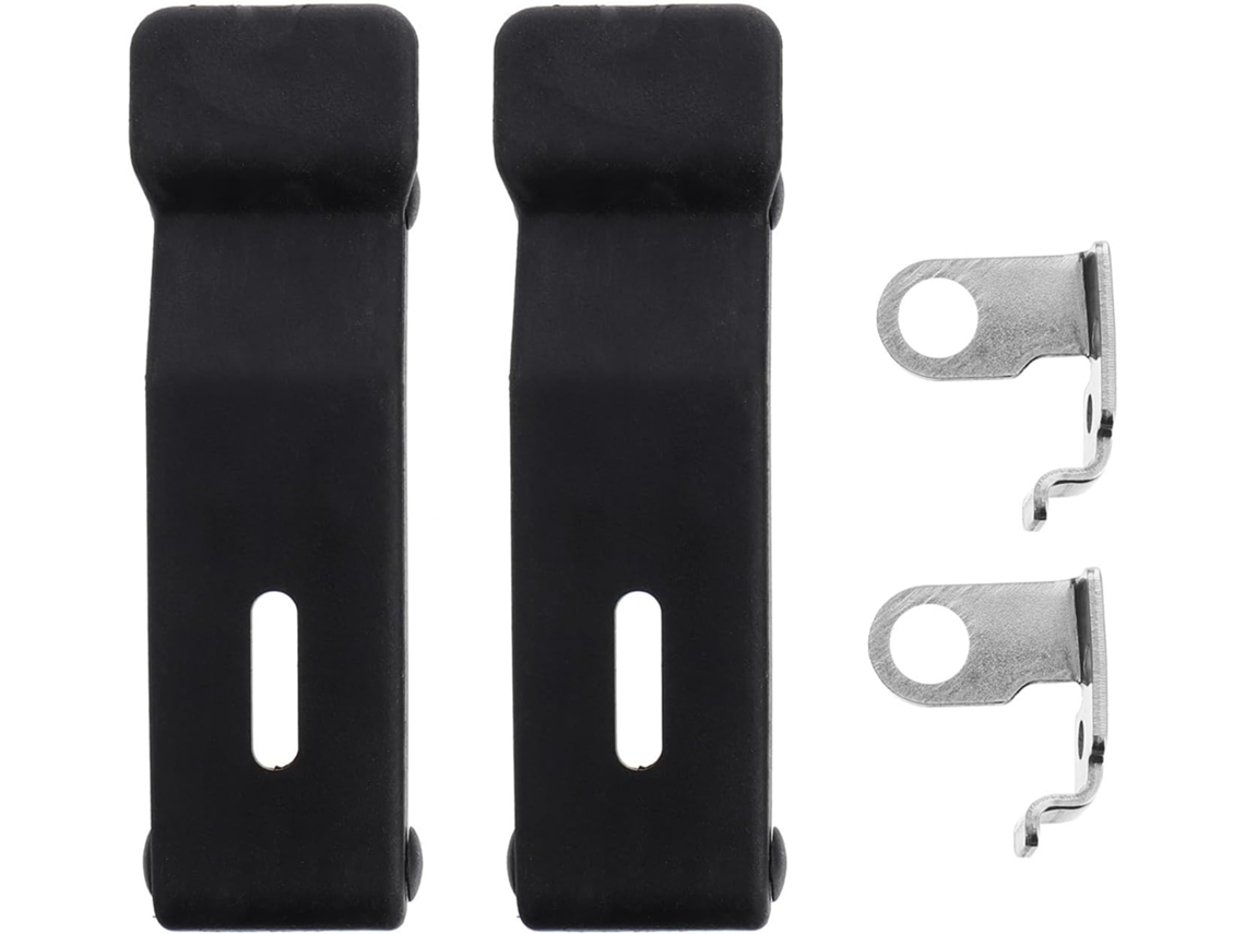 Conjunto De 2 Peças De Borracha Flexíveis Para Fechadura De Porta-malas.