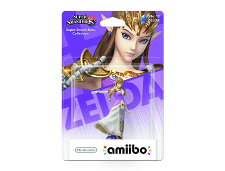 Figura Amiibo Wii U Smash Zelda