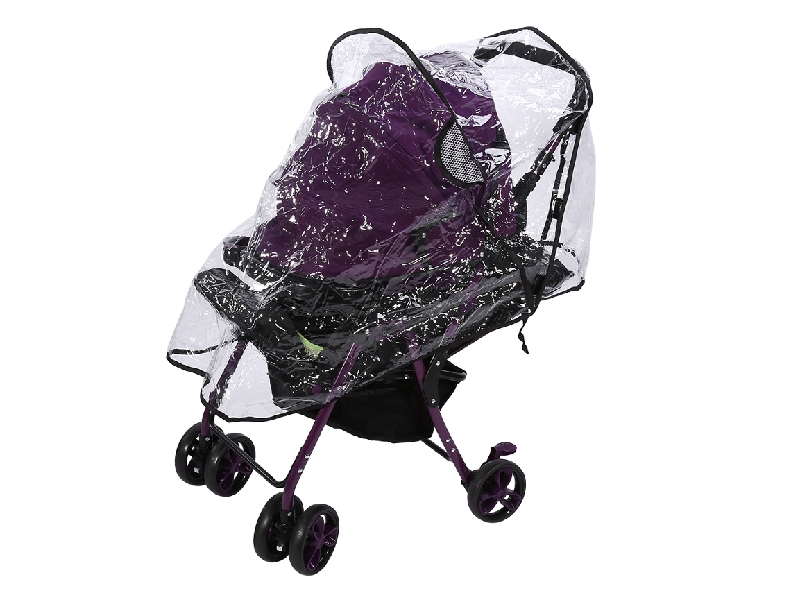 Mali capa de Chuva para Carrinho de Bebê Transparente Respirável À Prova de Água Insetos