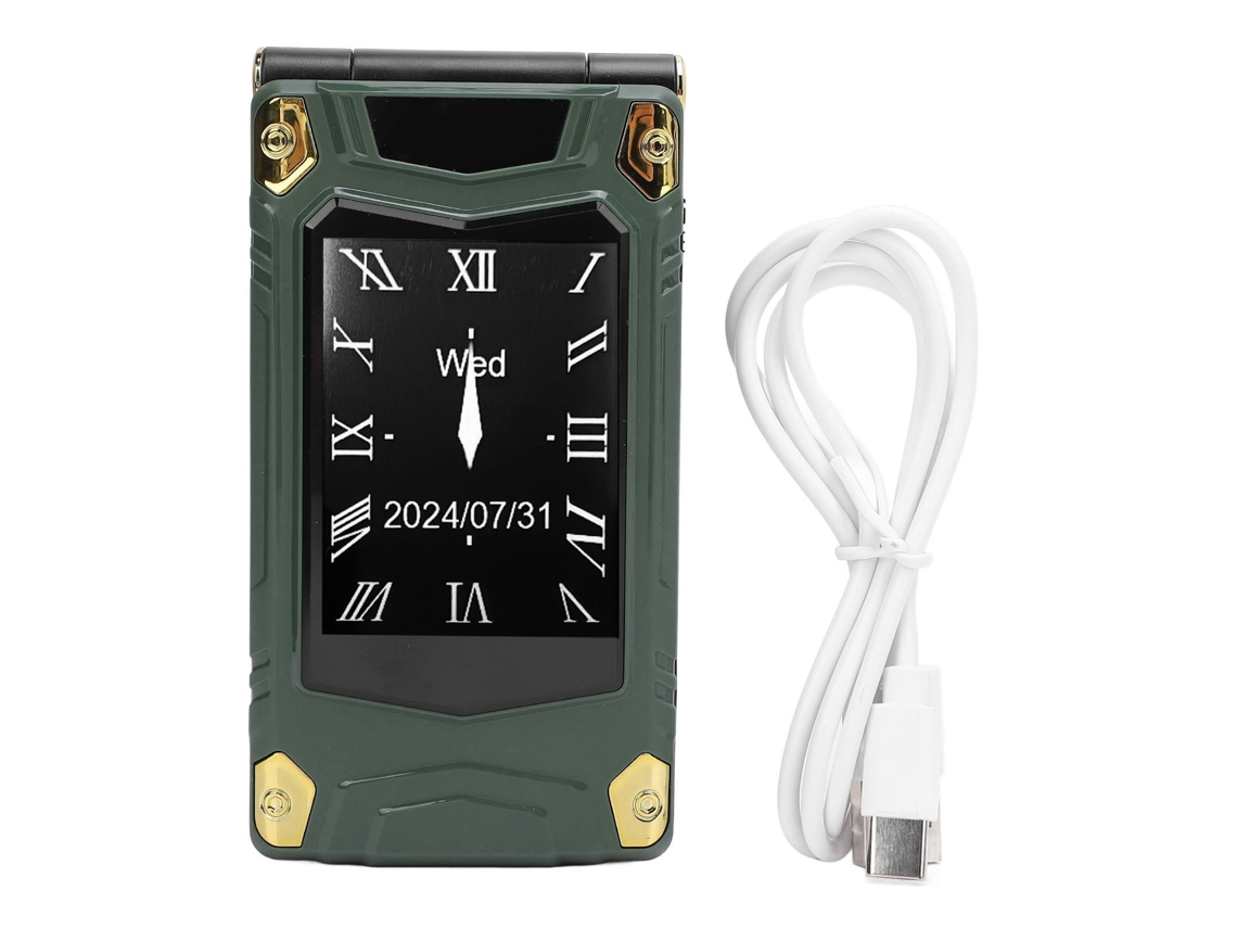 Telefone Flip 4g LAXISCREED Tela Dupla Alto Volume