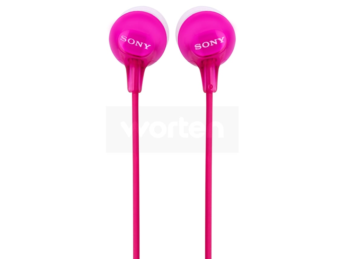Auriculares com Fio SONY Mdr-Ex15Lp (In Ear - Rosa)