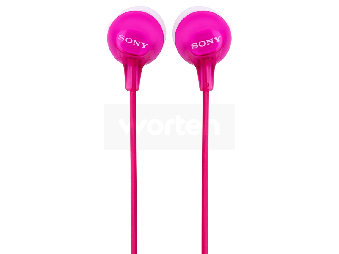 Auriculares com Fio SONY Mdr-Ex15Lp (In Ear - Rosa)