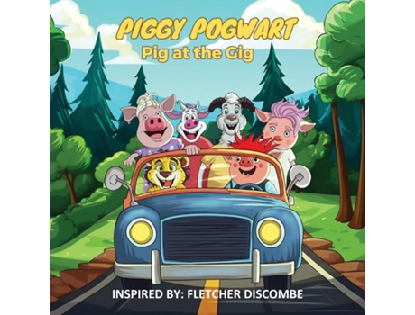 Livro Piggy Pogwart Pig at the Gig de Tony N Discombe (Inglês)