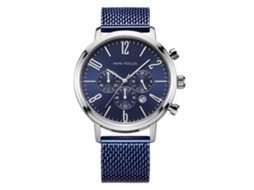 Reloj Hombre Metal Impermeable De Moda Con Correa Ajustable Mini Focus