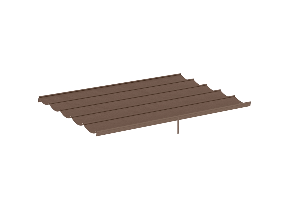 Lona Pérgola 350x260cm 4x3m, Substituição Café