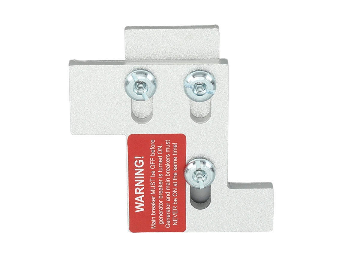 Kit De Placa De Intertravamento Generator Laxiscreed Para Painéis Horizontais De 150a A 200a