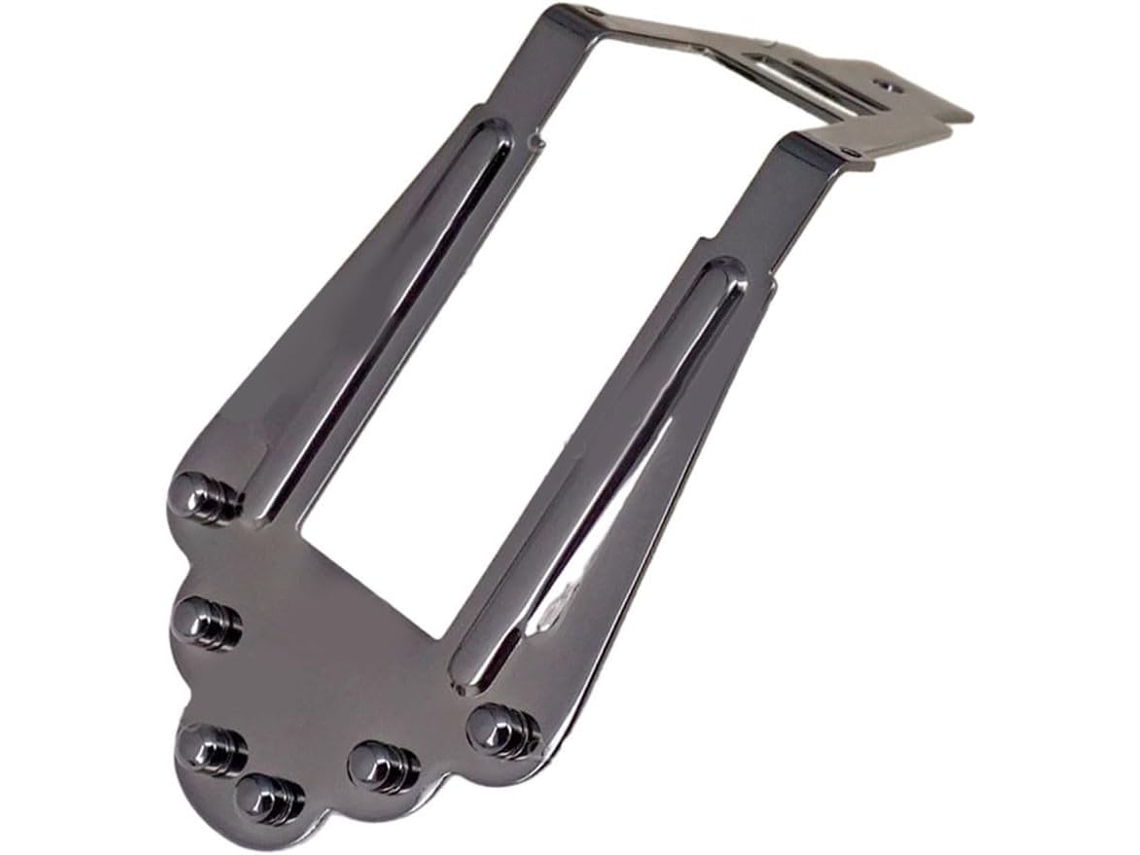 Cordal Metálico Para Guitarra Western De 4,33 Polegadas, Preto (preto)