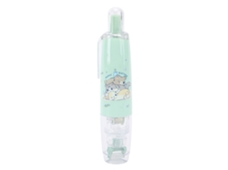 Rodillo De Cinta Doble Cara Retrátil Rellenable Cr-545 Verde Para Manualidades
