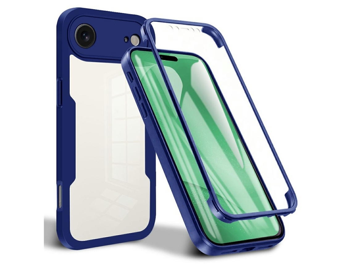 Capa Para Iphone Air Em Acrílico Tpu - Azul