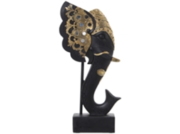 estatueta de elefante de resina