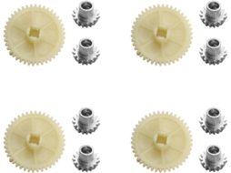 Conjunto de Engrenagens SFUSHOS 24 peças para RC 1/18