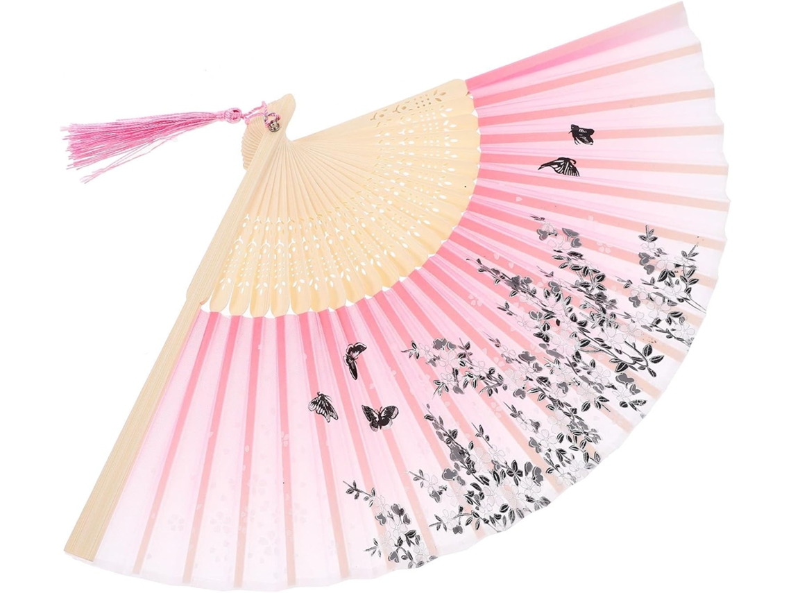 Evento Pliant Chinois Em Bambou Et Tissu Com Design Ajouré Elegante Para Res Frais Lors De Soirées Dansantes