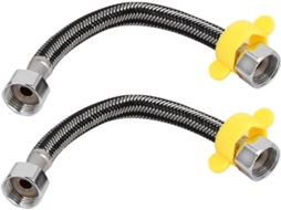 Conector de Vaso Sanitário, Rosca de 1/2pt, 20 cm, 2 peças CHABERLU
