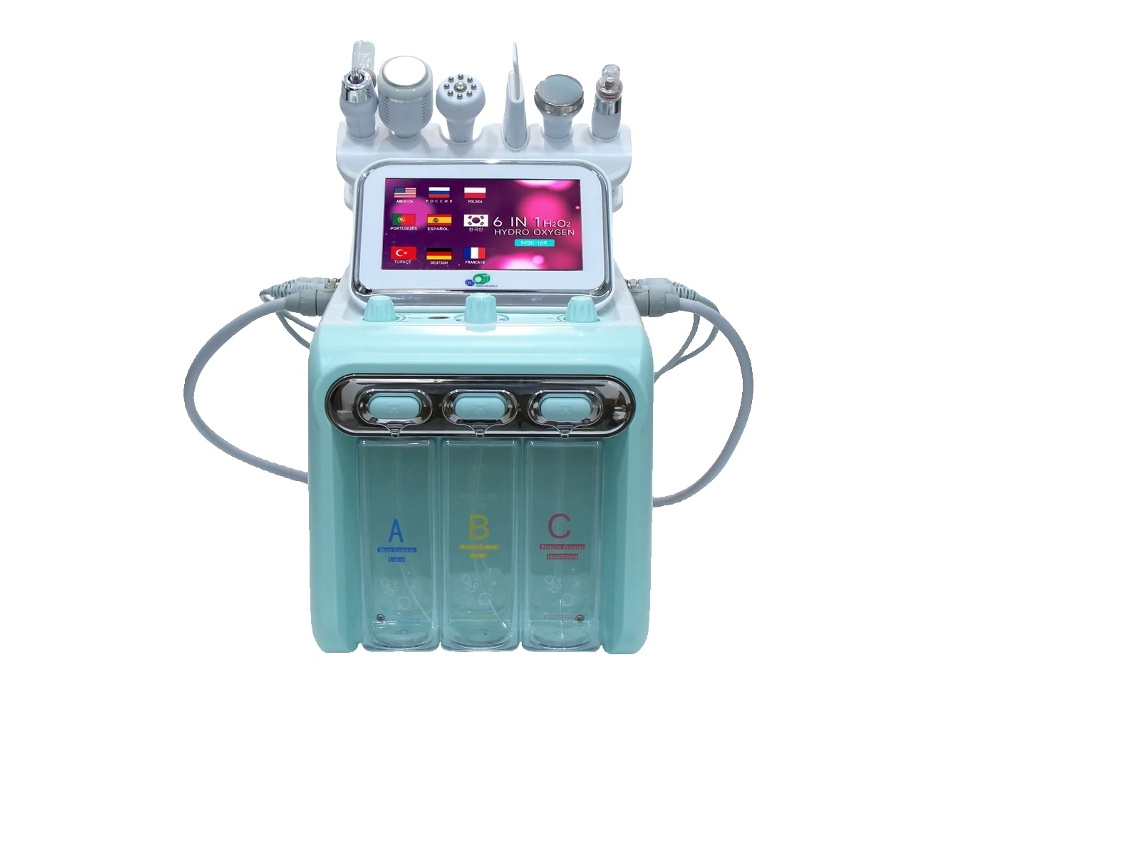 Máquina Hydrafacial, 6 Em 1 Funcionalidade, Limpeza Facial,eu Plug Oem