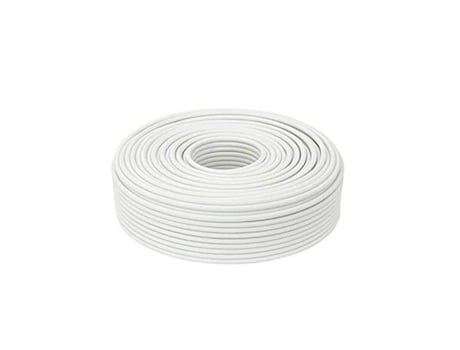 Cable Coaxial para Antena Tv Bobina 100 Metros Rg6U Tdt Sat