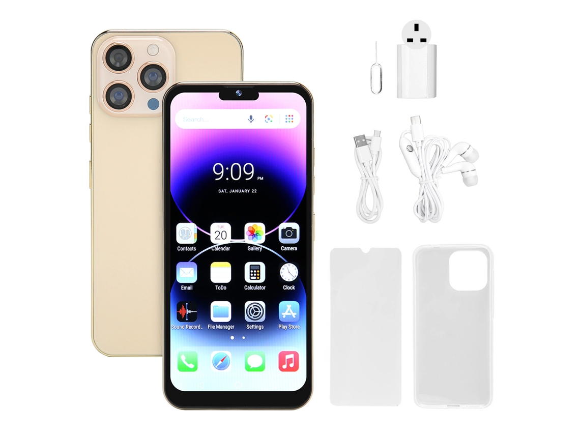 Telefone Móvel Laxiscreed I14 Pro Max 5g Com 4gb Ram Para Alto Desempenho E Conectividade Rápida