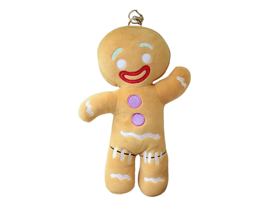Mali boneca de Pelúcia Divertida Homem de Gengibre Natal Travesseiro de Abraço Macio Decorativo