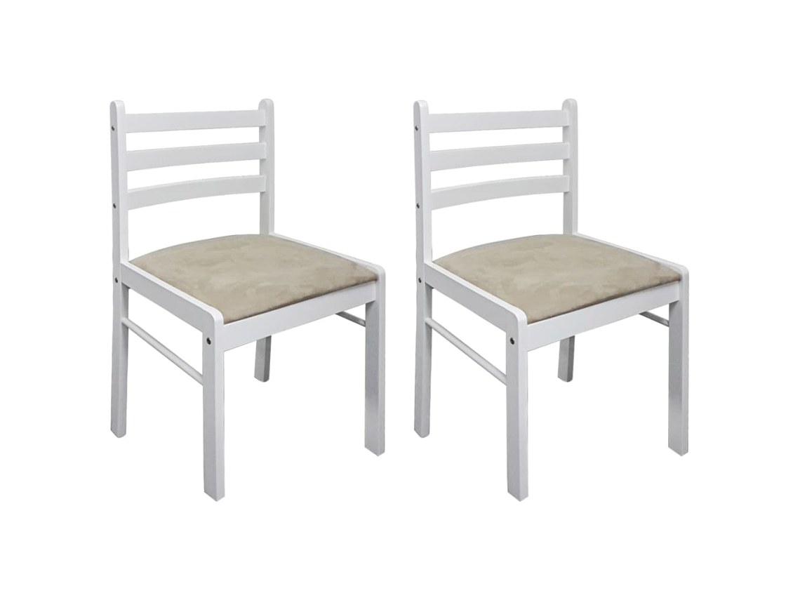 Chair, Chairs Vidaxl Branco Madeira (n/a)