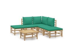 Garden Lounge Set, Garden Lounge Sets Vidaxl Marrom Bambu (n/a)