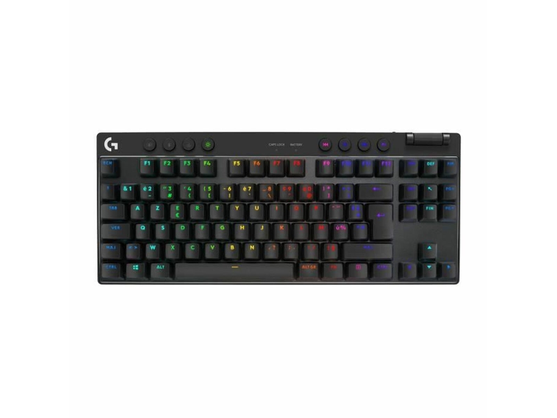 Teclado LOGITECH 920-012131 (Preto - AZERTY)