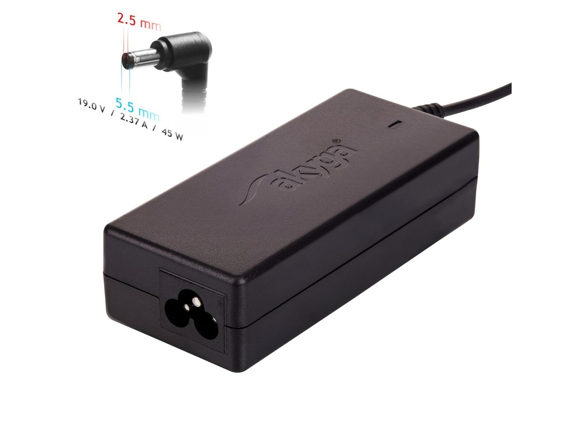 Carregador para Portátil AKYGA Ak-Nd-61 45 W