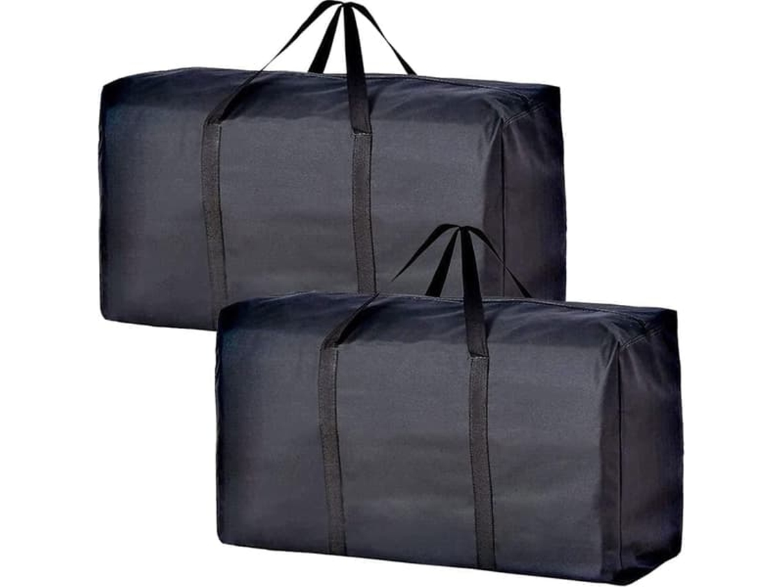 Conjunto De 2/4 Sacolas De Viagem, Bolsa Organizadora Com Zíper E Alça De Transporte, Para Roupas, Mudanças E Viagens