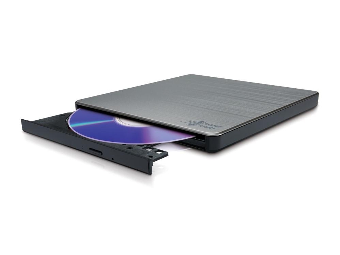 LG Slim Portable Dvd-Writer Unidade de Disco Ótico Dvd±Rw Prateado