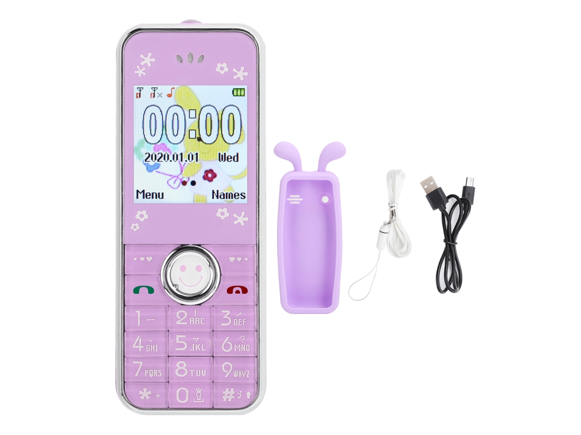 Telefone Móvel Mini Bluetooth Laxiscreed Com Ecrã De 1.44" Para Chamadas E Ligação Prática