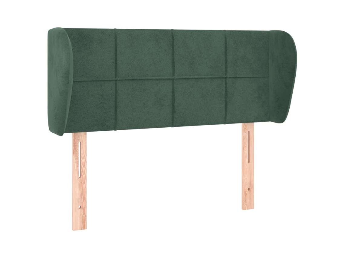 Headboard, Headboards Vidaxl Verde Veludo (83 X 23 X 78/88 Cm)