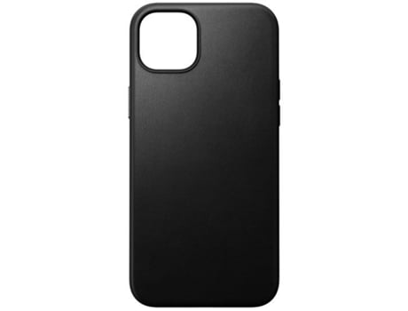 Capa para iPhone 15 Plus NOMAD Pele Preto .