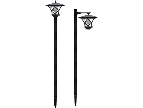 Luz solar de rua LUMI JARDIN Brixton (0.1W - PVC)