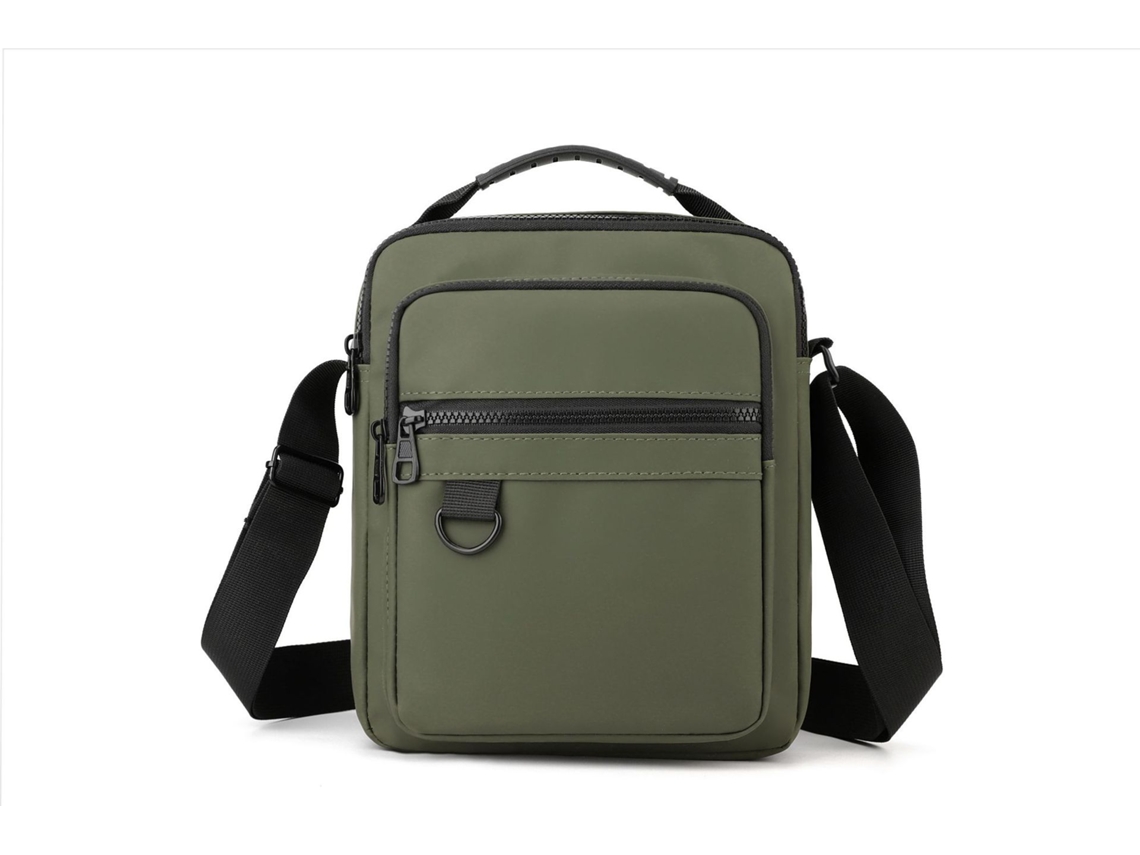 Bolsa Transversal/de Ombro Masculina (verde Militar) Simples E Elegante