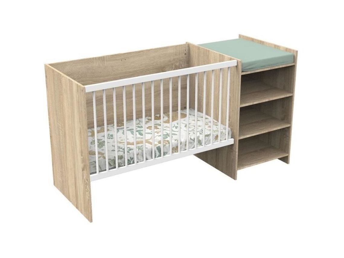 Berço combinado - 120 x 60 cm - Conversível em 90 x 190 cm BABY PRICE