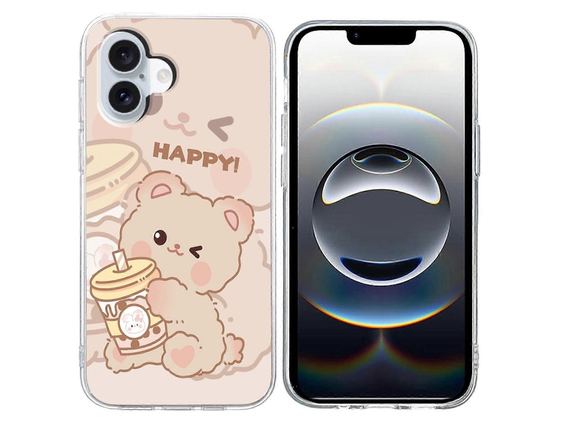 Capa Para Iphone 17 Com Estampa De Tpu Macio ECapa Protetora Para Celular