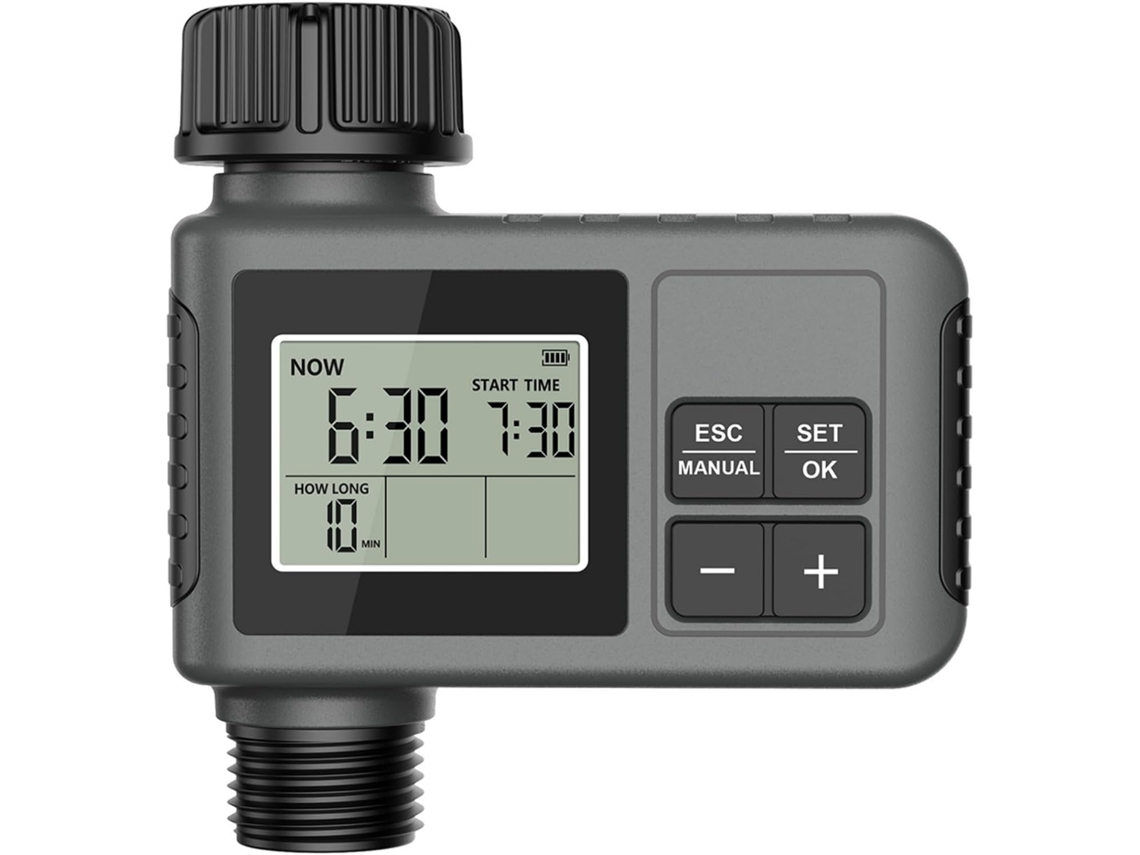 Temporizador De Irrigação Externa Com Modos Automático E Manual,