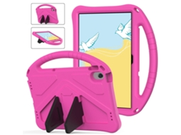 Capa Infantil Para Lenovo Tab M10 Plus 10.6" (3 Geração) Com Alça E Suporte, Rosa