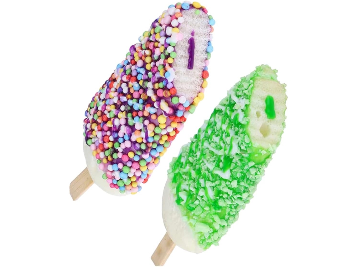 Conjunto de 2 Sorvetes de Espuma Artificiais CHABERLU
