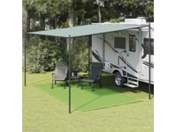 Vidaxl Tapete De Campismo Para Tenda 250x350 Cm Pead Verde-claro