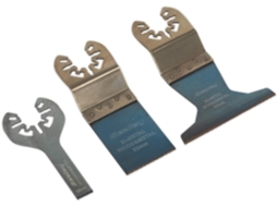 Conjunto De 3 Lâminas De Corte Universais Para Multiferramentas Smtc3