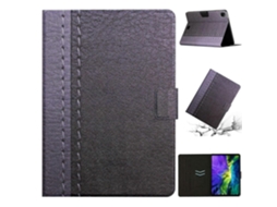 Capa inteligente de couro com costura de cor sólida e aba para iPad Pro 11 (2024) da Webake