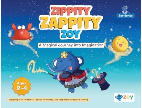 Livro Zippity Zappity Zoy A Magical Journey into Imagination de Zoy LLC (Inglês)