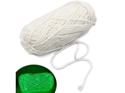 Fio Brilhante Para Tricô E Crochê Perfect White Branco 1 Pacote Branco Slowmoose